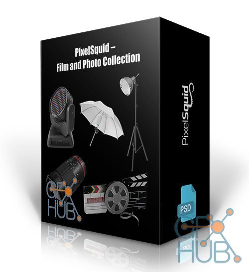 PixelSquid – Film and Photo Collection