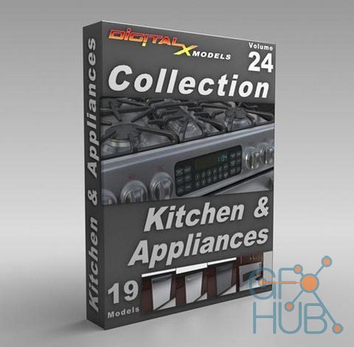DigitalXModels – Volume 24 – Kitchen and Appliances