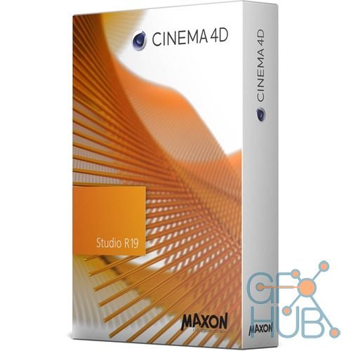 Maxon Cinema 4D Studio R19.068 + Content Pack Win x64