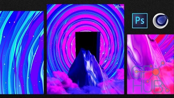 Skillshare – Create a Vivid Iridescent Artwork Using Cinema4D and Photoshop