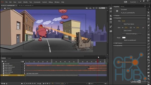 Lynda – After Effects: Compositing Animation from Animate CC
