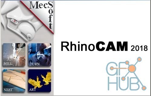 MecSoft RhinoCAM 2018 8.0.425 / 28 for Rhino 5 / Rhino 6 Win x64