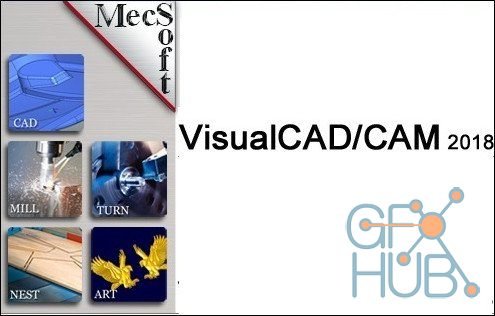 MecSoft VisualCAD/CAM 2018 7.0.252 for SOLIDWORKS 2010 to 2018 Win