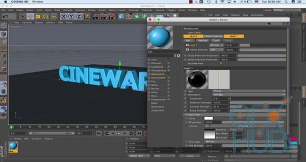 Cinema 4D: Cineware in After Effect