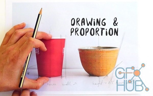 Skillshare – Drawing & Proportion: How To Measure Widths, Lengths and Angles