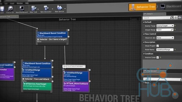 Creating AI with Behavior States in Unreal Engine (ENG/RUS)