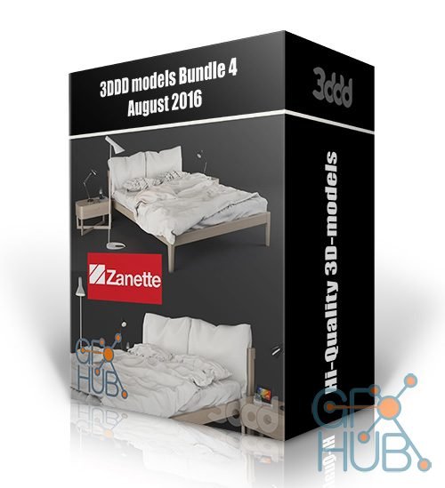 3DDD/3Dsky models – Bundle 4 August 2016