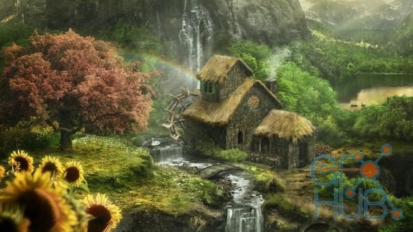 CreativeLIVE – Creating Fantasy Landscapes with Bret Malley