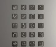 Modern icons set
