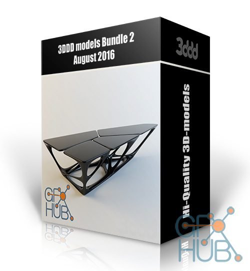 3DDD/3Dsky models – Bundle 2 August 2016