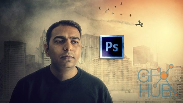 Udemy – Become Expert in Photoshop – City on Attack PhotoManipulation