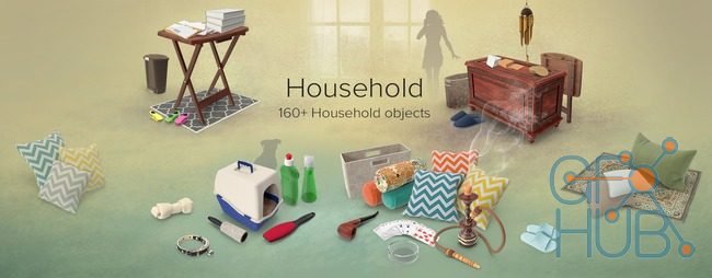 PixelSquid – Household Collection