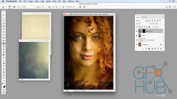 Lynda – Photoshop: Backgrounds and Textures