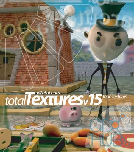 3DTotal Textures Vol. 15 – Toon Textures