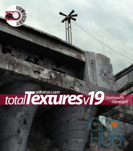 3DTotal Textures Vol. 19 – Destroyed & Damaged