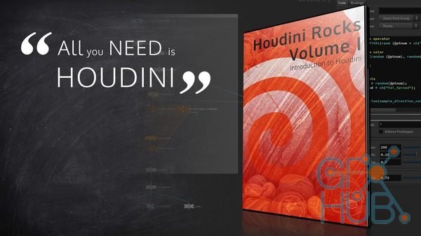 Gumroad – VFX'n'GO – Houdini Rocks – Volume 1