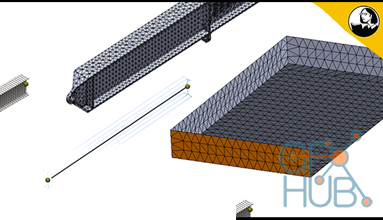 Lynda – SOLIDWORKS: Shell and Beam Modeling in FEA