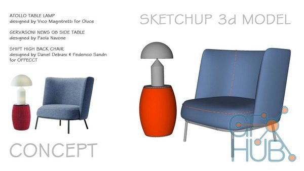 Skillshare – Furniture 3D Modeling in SketchUp Pro