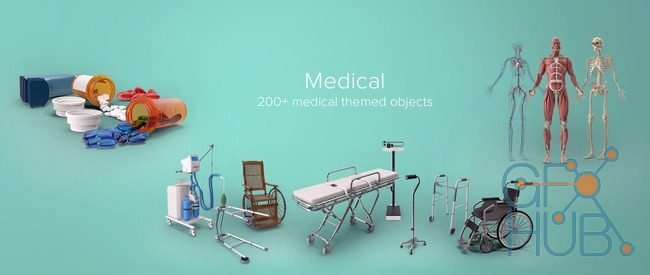 PixelSquid – Medical Collection