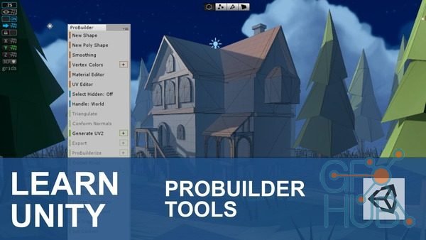 Skillshare – The Unity 3D Probuilder Essentials Course (Updated 9/2018)