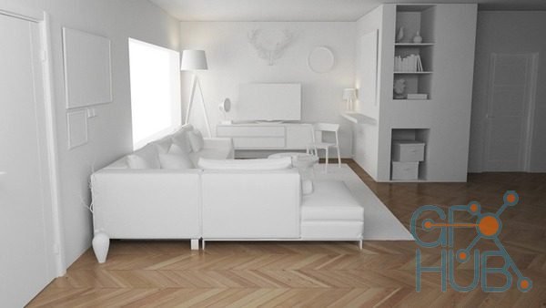 Udemy – 3DS Max, AutoCAD, Vray – Creating a Complete Interior Scene