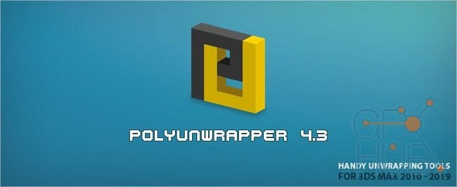Poly Unwrapper v4.3.1 for 3ds Max 2010 to 2019 Win