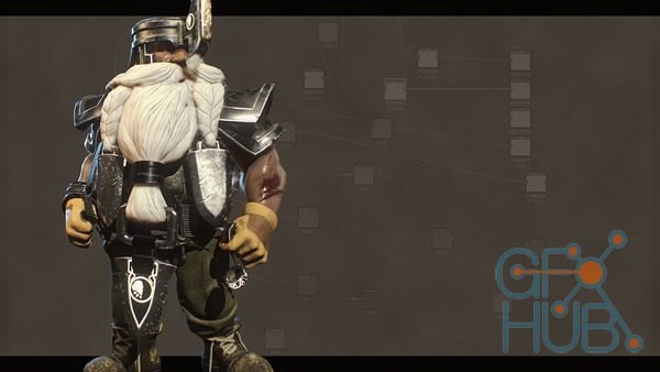 Texturing a Game Character in Substance Painter and Designer