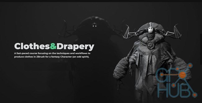 ZBrushguides – ZBrush Clothes and Drapery course