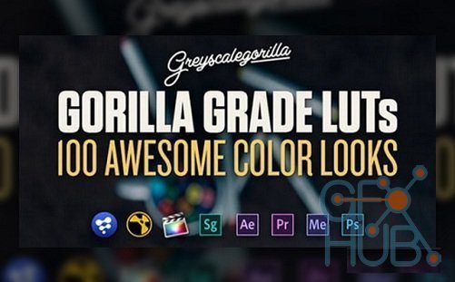 GreyscaleGorilla – Gorillla Grade LUTs