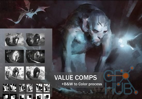 Gumroad – Value Comps + B&W to Color Process