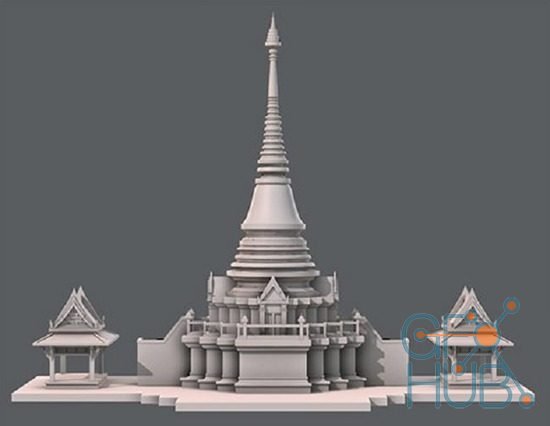 Cubebrush – Pagoda V01 – V02