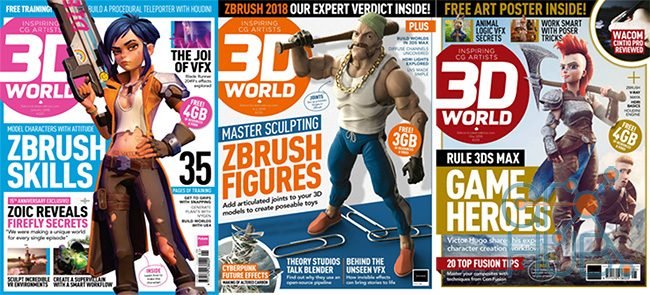 3D World – 2018 Full Year Collection
