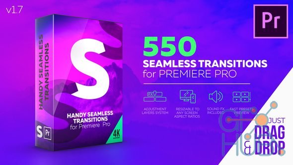 Videohive – Handy Seamless transitions for Premiere Pro V1.6