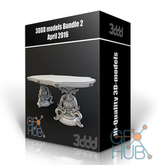 3DDD/3Dsky models – Bundle 2 April 2016