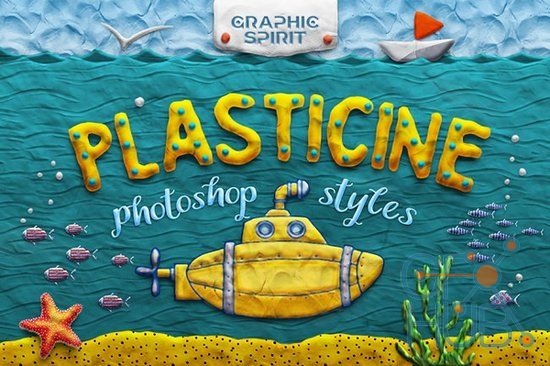PLASTICINE Photoshop Toolkit for Adobe Photoshop CC