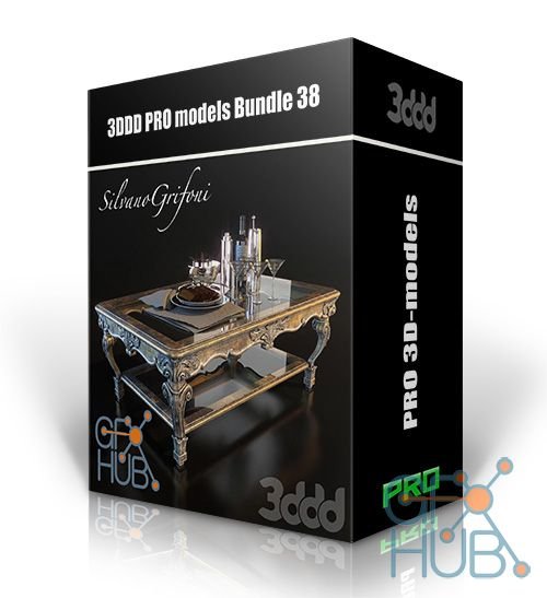 3DDD/3DSky PRO models – Bundle 38