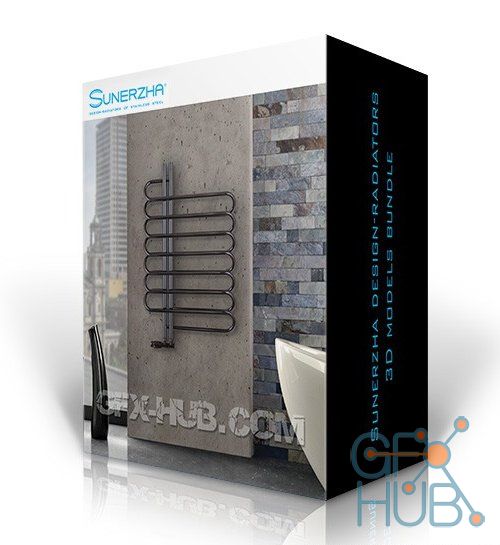 Sunerzha design-radiators 3D models bundle