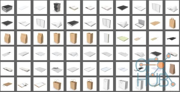 Download PixelSquid – Papergoods Collection for free