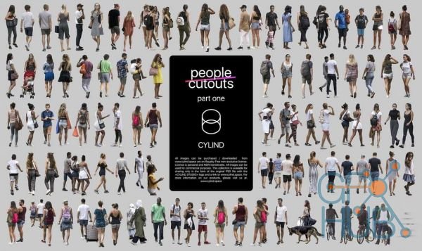 Cylind Studio – People Cutout Part One