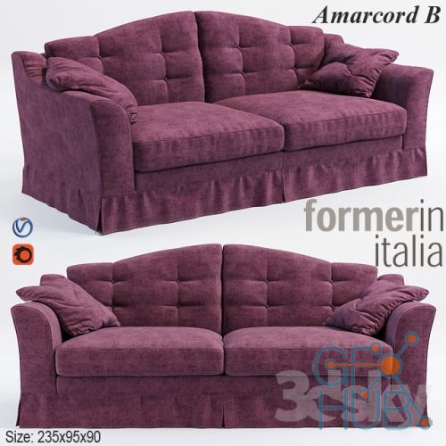 Sofa Formerin Amarcord B