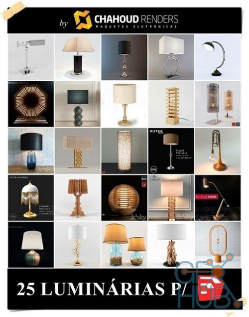Lamps 3d Models Collections for SketchUp