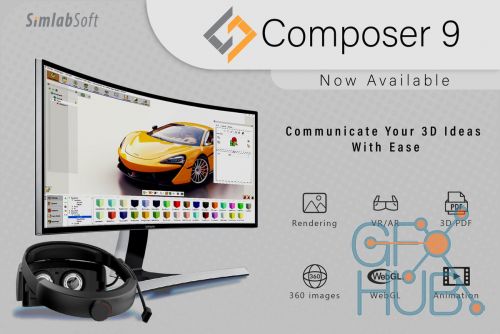 Simulation Lab Software SimLab Composer 9.0.10 for Win x64
