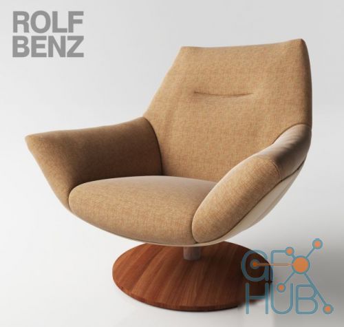 Armchair 566 by Rolf Benz