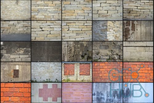 Download ArtStation Marketplace – Texture Pack Walls Volume 3 for free