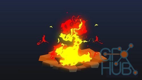Skillshare – 2D Animation of a Fire Pit in After Effects, Beginners Friendly