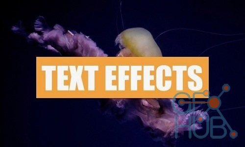Skillshare – SEVEN Different Text Effects on Premiere Pro