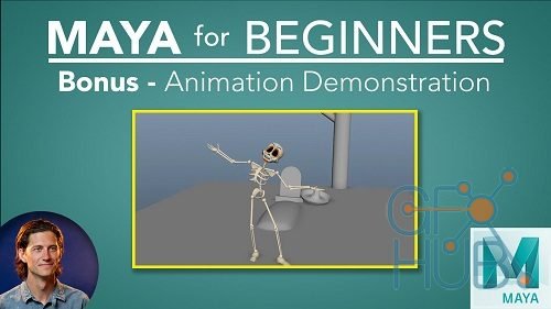 Skillshare - Maya for Beginners: Bonus - Animation Demonstration