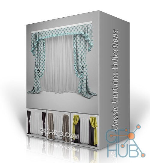 Modern – Classic 3D Curtains Collections