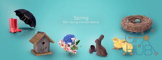 PixelSquid – Spring Collection