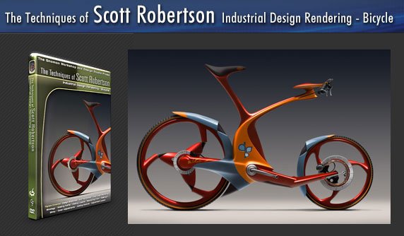 The Gnomon Workshop – Industrial Design Rendering – Bicycle